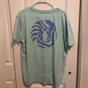 Light blue/green Dutch Bros T-shirt